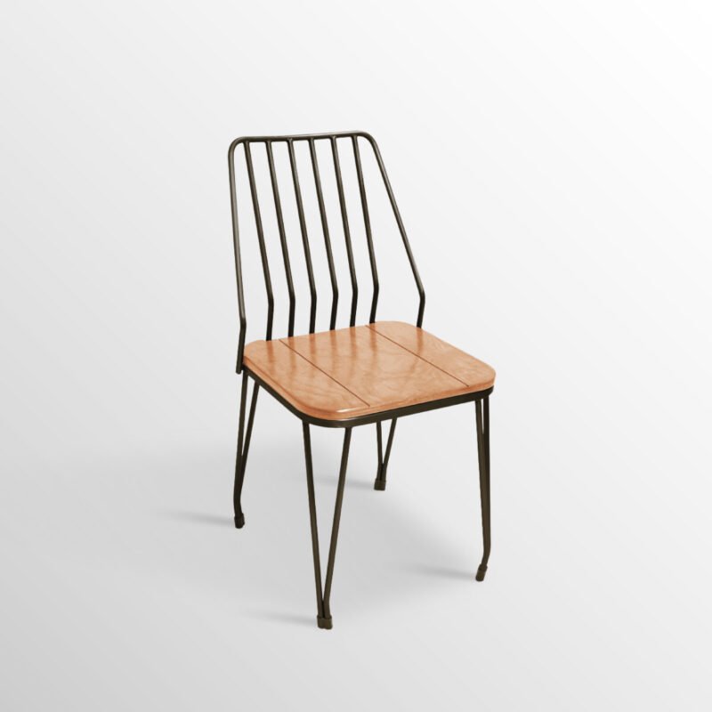 Silla Margot de acero para exterior