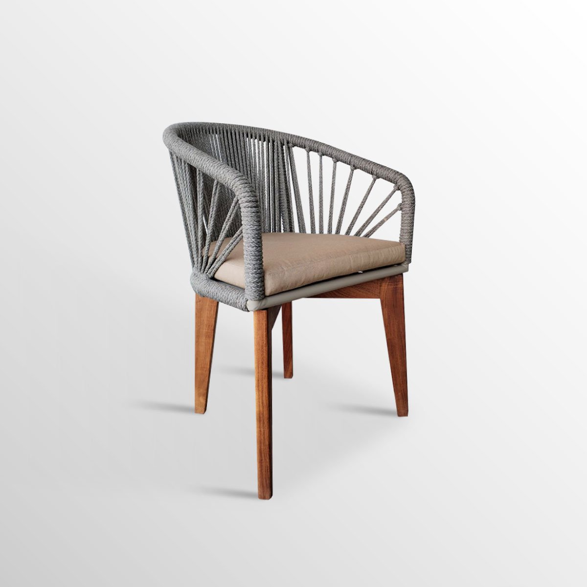Sillon Tobago tejido de aluminio para exterior outdoor chair