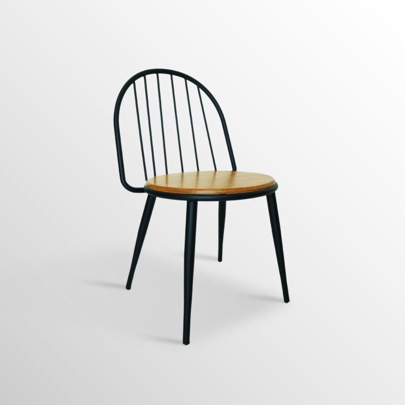 Silla Luma de acero para exterior