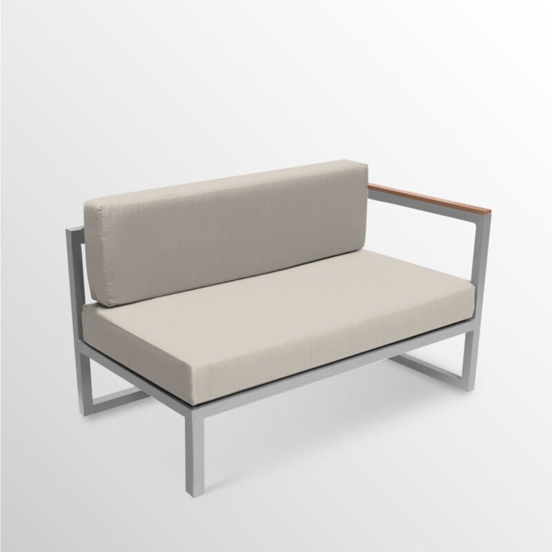 Love Seat Cube Std Modular Lateral