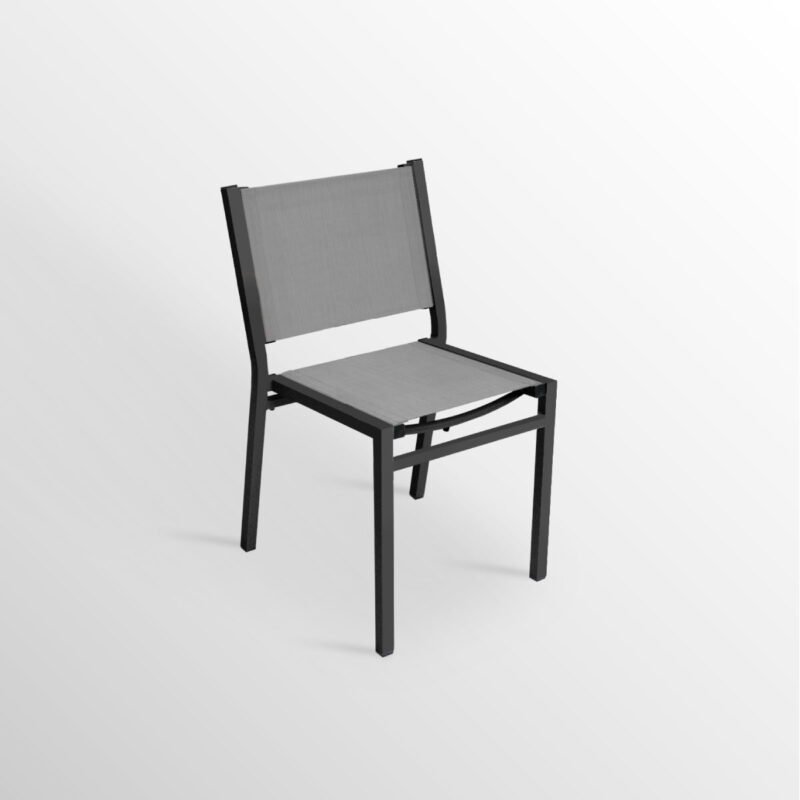 SILLA BURDEOS ALUMINIO
