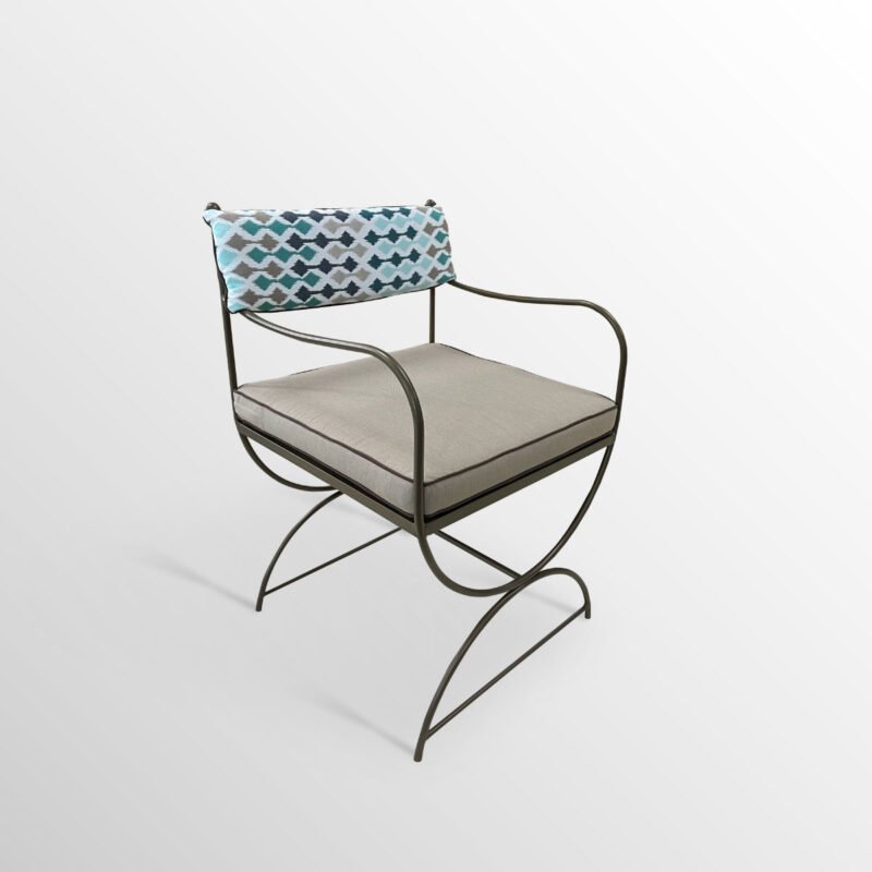 SILLON TULE ACERO – COJIN