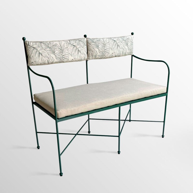 SILLON CARTUJA LOVESEAT ACERO – COJIN (Nueva colección)