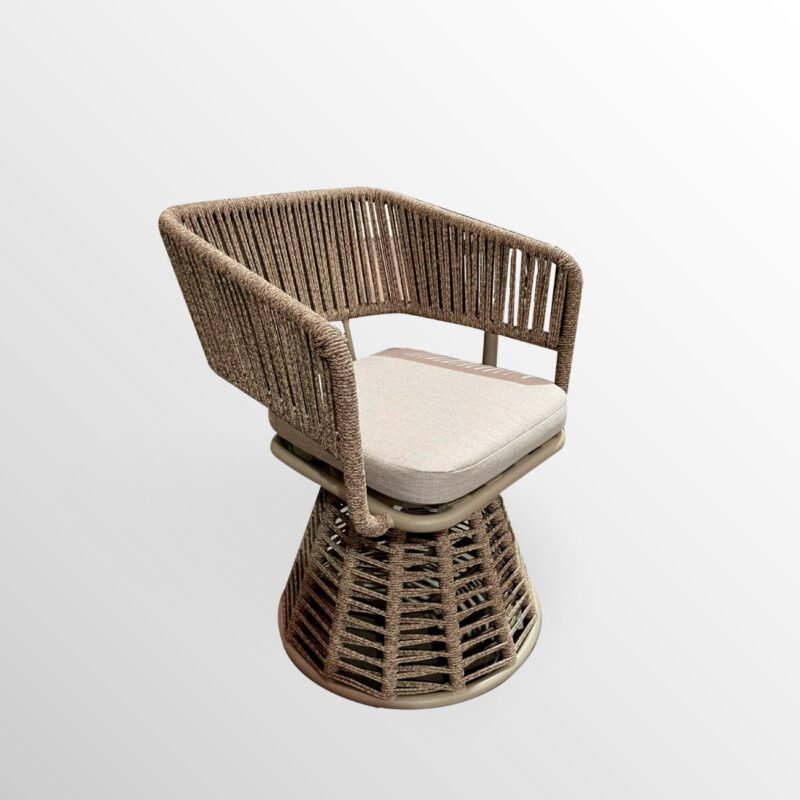 SILLON CALIOPE GIRATORIO ALUMINIO – COJIN (Nueva colección)